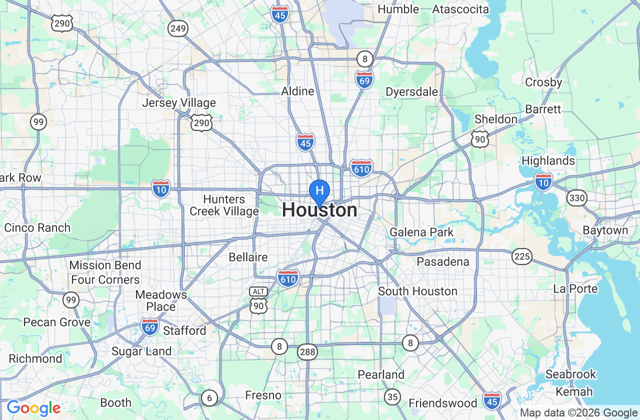 Houston, TX market map preview