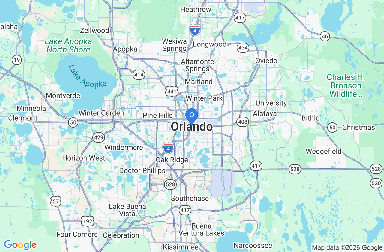 Orlando, FL market map preview